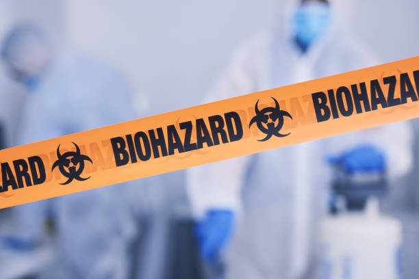 Professional Infectious Disease Decontamination technician working in Islip, NY